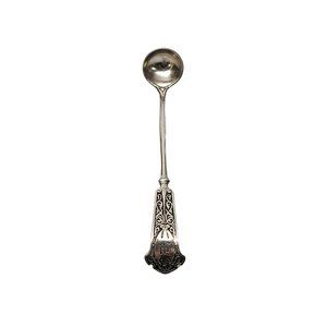 Antique John Wendt for Ball Black & Co Silver Arabesque Ladle w Monogram #9619